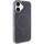 Чохол PC Textile Hybrid with Magnetic Fit для Apple iPhone 17 (6.3") Grey / Black