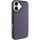 Чохол PC Textile Hybrid with Magnetic Fit для Apple iPhone 17 (6.3") Black / Purple