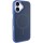Чохол PC Textile Hybrid with Magnetic Fit для Apple iPhone 17 (6.3") Blue