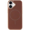Чохол PC Textile Hybrid with Magnetic Fit для Apple iPhone 17 (6.3") Desert Gold