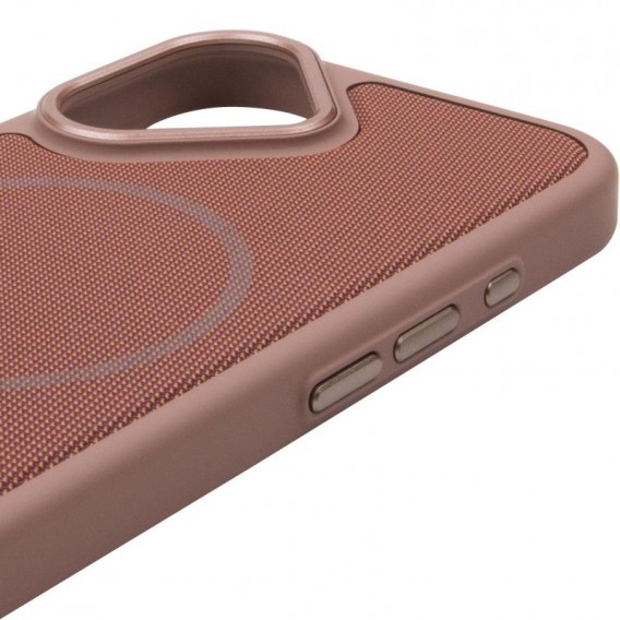 Чохол PC Textile Hybrid with Magnetic Fit для Apple iPhone 17 (6.3") Desert Gold Чохол PC Textile Hybrid with Magnetic Fit для Apple iPhone 17 (6.3") Desert Gold