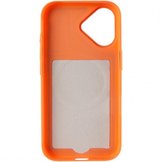 Чохол PC Textile Hybrid with Magnetic Fit для Apple iPhone 17 (6.3") Orange / Brown Чохол PC Textile Hybrid with Magnetic Fit для Apple iPhone 17 (6.3") Orange / Brown