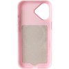 Чохол PC Textile Hybrid with Magnetic Fit для Apple iPhone 17 (6.3") Pink / Orange
