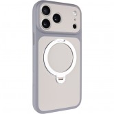 Чехол для iPhone 18 Pro / iPhone 17 Pro Ummi Full Camera with MagSafe HQ Ring, Серый / Grey