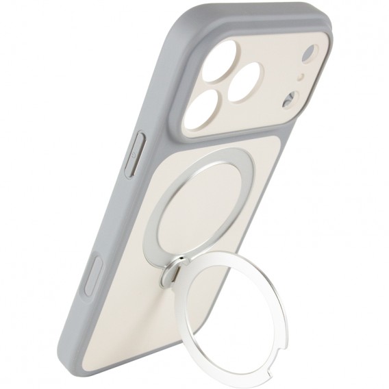 Чохол Ummi Full Camera with MagSafe HQ Ring для Apple iPhone 17 Pro (6.3") Grey Чохол Ummi Full Camera with MagSafe HQ Ring для Apple iPhone 17 Pro (6.3") Grey