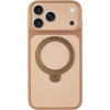 Чохол Ummi Full Camera with MagSafe HQ Ring для Apple iPhone 17 Pro Max (6.9") Brown Gold