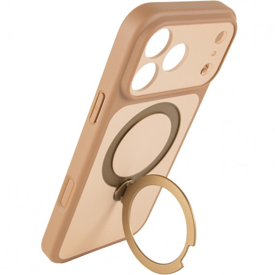 Чохол Ummi Full Camera with MagSafe HQ Ring для Apple iPhone 17 Pro Max (6.9") Brown Gold Чохол Ummi Full Camera with MagSafe HQ Ring для Apple iPhone 17 Pro Max (6.9") Brown Gold