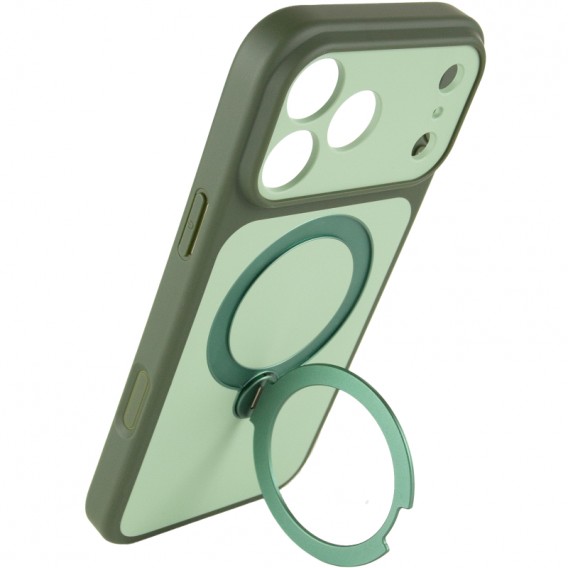 Чохол Ummi Full Camera with MagSafe HQ Ring для Apple iPhone 17 Pro Max (6.9") Green Чохол Ummi Full Camera with MagSafe HQ Ring для Apple iPhone 17 Pro Max (6.9") Green