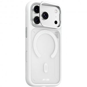 TPU+PC чохол Blueo Frosted Heat Dissip. with MagSafe для Apple iPhone 17 Pro Max / 18 Pro Max (6.9") Білий / White