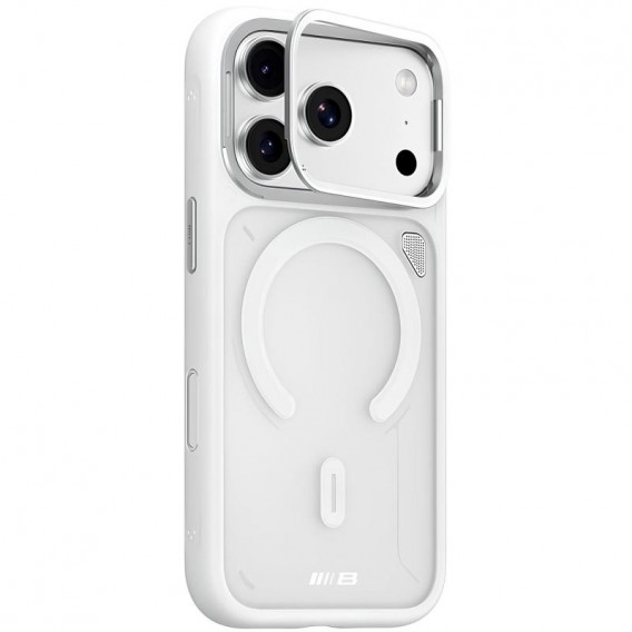 TPU+PC чохол Blueo Frosted Heat Dissip. with MagSafe для Apple iPhone 17 Pro Max / 18 Pro Max (6.9") Білий / White
