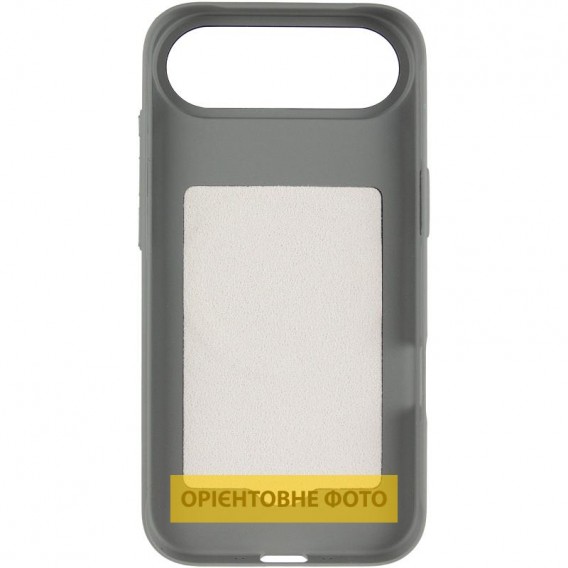 Чохол PC Textile Hybrid with Magnetic Fit для Apple iPhone 17 Air (6.5") Grey / Black Чохол PC Textile Hybrid with Magnetic Fit для Apple iPhone 17 Air (6.5") Grey / Black