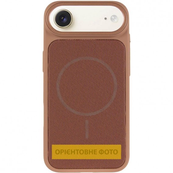 Чохол PC Textile Hybrid with Magnetic Fit для Apple iPhone 17 Air (6.5") Desert Gold