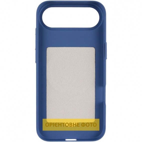 Чехол PC Textile Hybrid with Magnetic Fit для Apple iPhone 17 Air (6.5") Blue