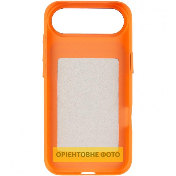Чохол PC Textile Hybrid with Magnetic Fit для Apple iPhone 17 Air (6.5") Orange / Brown Чохол PC Textile Hybrid with Magnetic Fit для Apple iPhone 17 Air (6.5") Orange / Brown