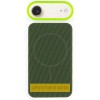 Чохол PC Textile Hybrid with Magnetic Fit для Apple iPhone 17 Air (6.5") White / Green