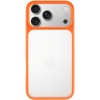 TPU+PC чохол для iPhone 18 Pro / iPhone 17 Pro Metal Buttons Помаранчевий / Orange