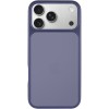 TPU+PC чехол для iPhone 18 Pro / iPhone 17 Pro Metal Buttons Синий / Navy Blue
