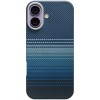 Чохол PC Carbon Protection Slim with MagSafe для Apple iPhone 17 (6.3") Blue