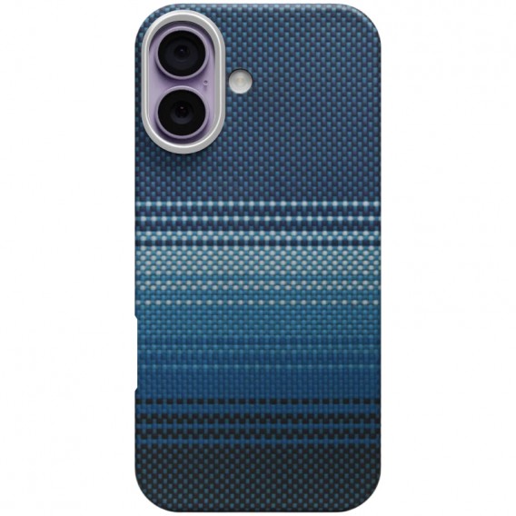 Чохол PC Carbon Protection Slim with MagSafe для Apple iPhone 17 (6.3") Blue Чохол PC Carbon Protection Slim with MagSafe для Apple iPhone 17 (6.3") Blue