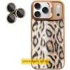 Чохол TPU+PC Wild Leopard with Magnetic Fit and Lens для Apple iPhone 17 Air (6.5") Brown