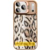 Чохол TPU+PC Wild Leopard with Magnetic Fit and Lens для Apple iPhone 17 Air (6.5") Brown
