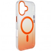 Чехол TPU+PC Phantom with Magnetic Fit для Apple iPhone 17 (6.3") Orange