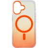 Чохол TPU+PC Phantom with Magnetic Fit для Apple iPhone 17 (6.3") Orange