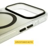 Чехол для iPhone 18 Pro / iPhone 17 Pro TPU+PC Phantom with Magnetic Fit Grey