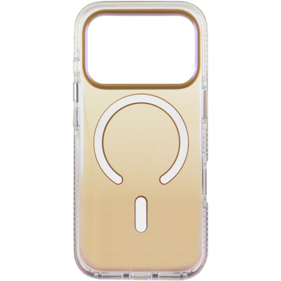 Чехол для iPhone 18 Pro / iPhone 17 Pro TPU+PC Phantom with Magnetic Fit Golden Чехол для iPhone 18 Pro / iPhone 17 Pro TPU+PC Phantom with Magnetic Fit Golden