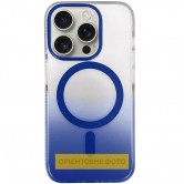 Чехол для iPhone 18 Pro / iPhone 17 Pro TPU+PC Phantom with Magnetic Fit Blue