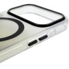 Чехол для iPhone 18 Pro / iPhone 17 Pro TPU+PC Phantom with Magnetic Fit Black