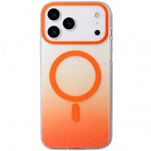 Чехол для iPhone 18 Pro / iPhone 17 Pro TPU+PC Phantom with Magnetic Fit Orange