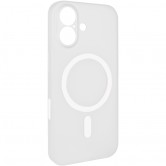 Чехол PC Slim Matte with Magnetic Fit (camera button) для Apple iPhone 17 (6.3") White Чехол PC Slim Matte with Magnetic Fit (camera button) для Apple iPhone 17 (6.3") White