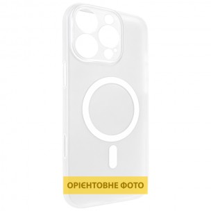 Чохол PC Slim Matte with Magnetic Fit (camera button) для Apple iPhone 17 (6.3") White