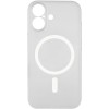 Чохол PC Slim Matte with Magnetic Fit (camera button) для Apple iPhone 17 (6.3") White