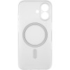 Чохол PC Slim Matte with Magnetic Fit (camera button) для Apple iPhone 17 (6.3") White