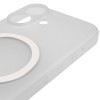 Чохол PC Slim Matte with Magnetic Fit (camera button) для Apple iPhone 17 (6.3") White