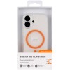 Чехол PC Slim Matte with Magnetic Fit (camera button) для Apple iPhone 17 (6.3") Orange