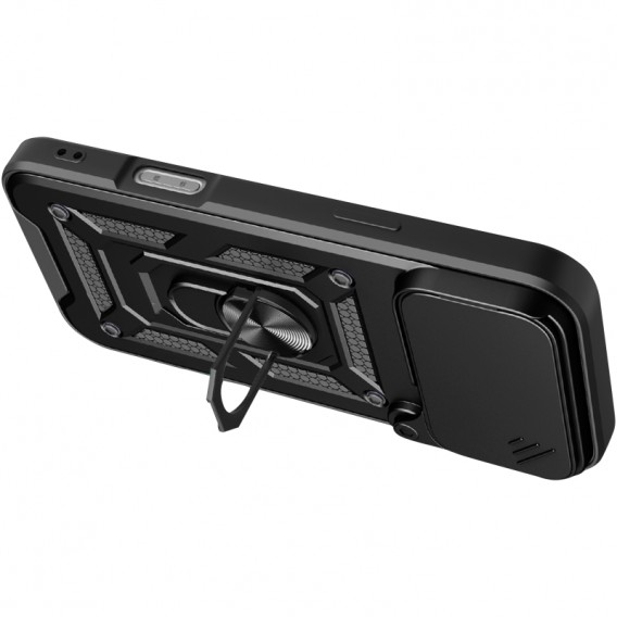 Чохол Ummi Camshield Serge Ring для Apple iPhone 17 Pro Max (6.9") Чорний / Black Чохол Ummi Camshield Serge Ring для Apple iPhone 17 Pro Max (6.9") Чорний / Black