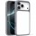 TPU+PC чохол Metal Buttons для Apple iPhone 17 Pro Max (6.9") Сірий / Grey