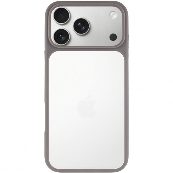 TPU+PC чехол Metal Buttons для Apple iPhone 17 Pro Max (6.9") Серый / Grey TPU+PC чехол Metal Buttons для Apple iPhone 17 Pro Max (6.9") Серый / Grey