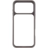 TPU+PC чехол Metal Buttons для Apple iPhone 17 Pro Max (6.9") Серый / Grey