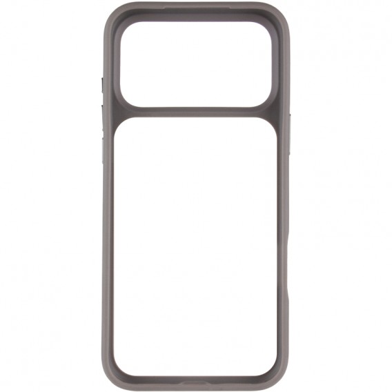 TPU+PC чехол Metal Buttons для Apple iPhone 17 Pro Max (6.9") Серый / Grey TPU+PC чехол Metal Buttons для Apple iPhone 17 Pro Max (6.9") Серый / Grey