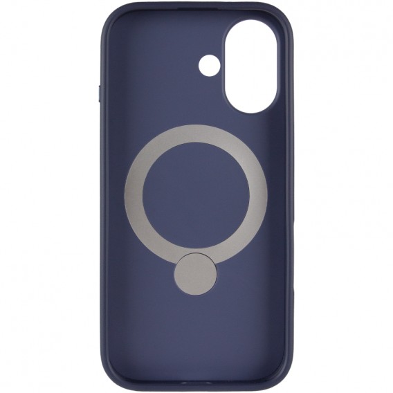 Чохол Ummi Colorful with MagSafe HQ Ring для Apple iPhone 17 (6.3") Dark Blue Чохол Ummi Colorful with MagSafe HQ Ring для Apple iPhone 17 (6.3") Dark Blue