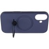 Чохол Ummi Colorful with MagSafe HQ Ring для Apple iPhone 17 (6.3") Dark Blue