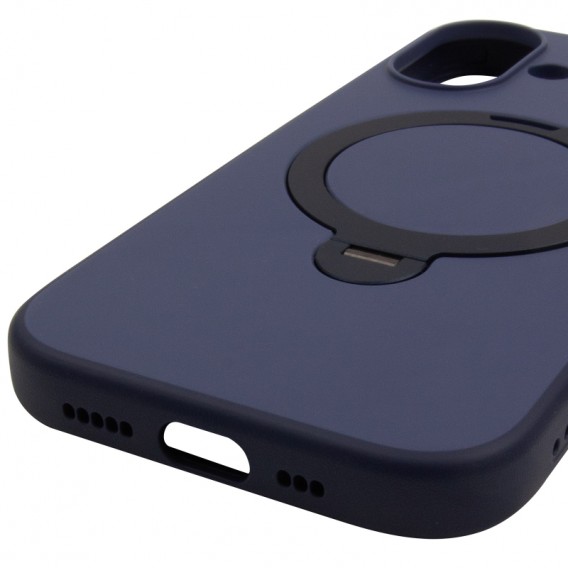 Чохол Ummi Colorful with MagSafe HQ Ring для Apple iPhone 17 (6.3") Dark Blue Чохол Ummi Colorful with MagSafe HQ Ring для Apple iPhone 17 (6.3") Dark Blue