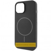 Чехол для iPhone 18 Pro Max / 17 Pro Max Epik Silk Full Protective (AA) No Logo with Magnetic Fit, силикон, черный / Black