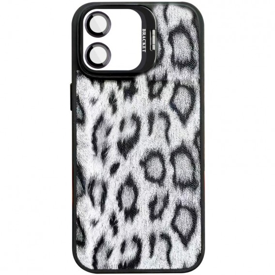 Чохол TPU+PC Wild Leopard with Magnetic Fit and Lens для Apple iPhone 17 (6.3") Black