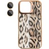 Чохол TPU+PC Wild Leopard with Magnetic Fit and Lens для Apple iPhone 17 (6.3") Brown