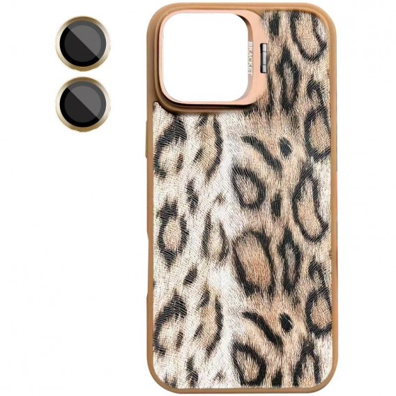 Чохол TPU+PC Wild Leopard with Magnetic Fit and Lens для Apple iPhone 17 (6.3") Brown Чохол TPU+PC Wild Leopard with Magnetic Fit and Lens для Apple iPhone 17 (6.3") Brown